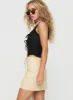 My Girl Mini Skirt Beige sold by Princess Polly