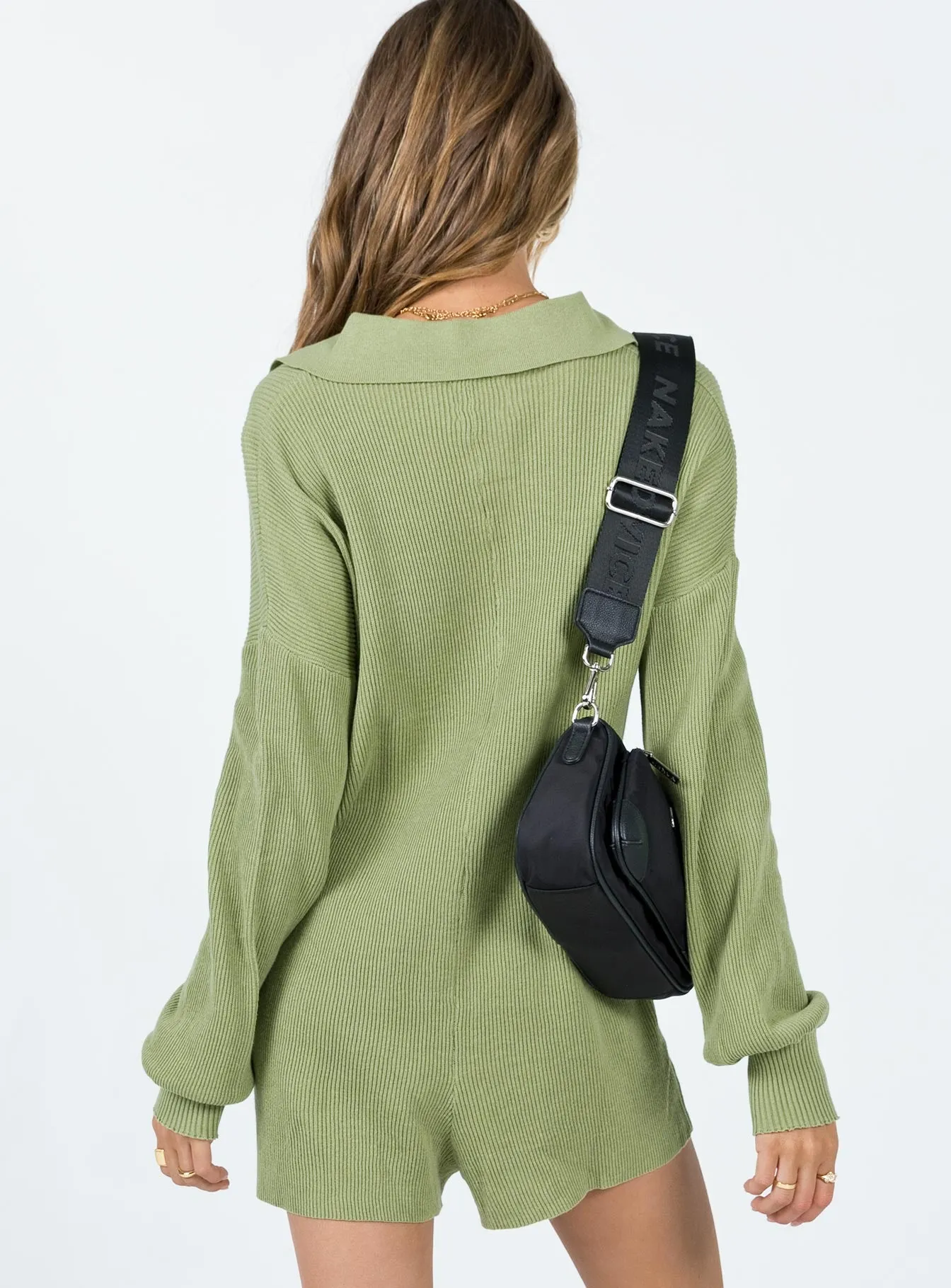 Sofie Romper Green sold by Princess Polly product image thumbnail 4