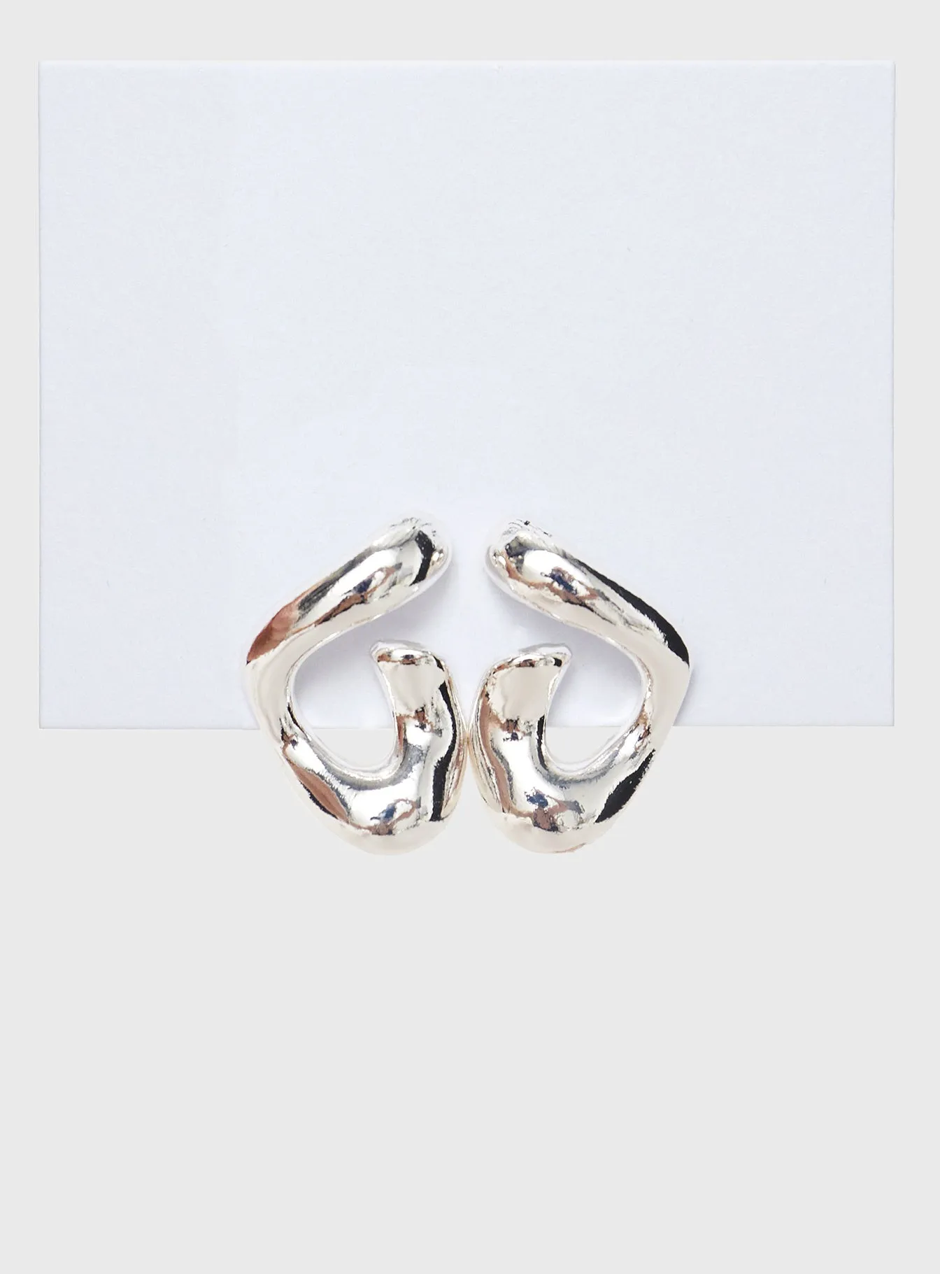 Unforgettable Earrings Silver sold by Princess Polly product image thumbnail 3