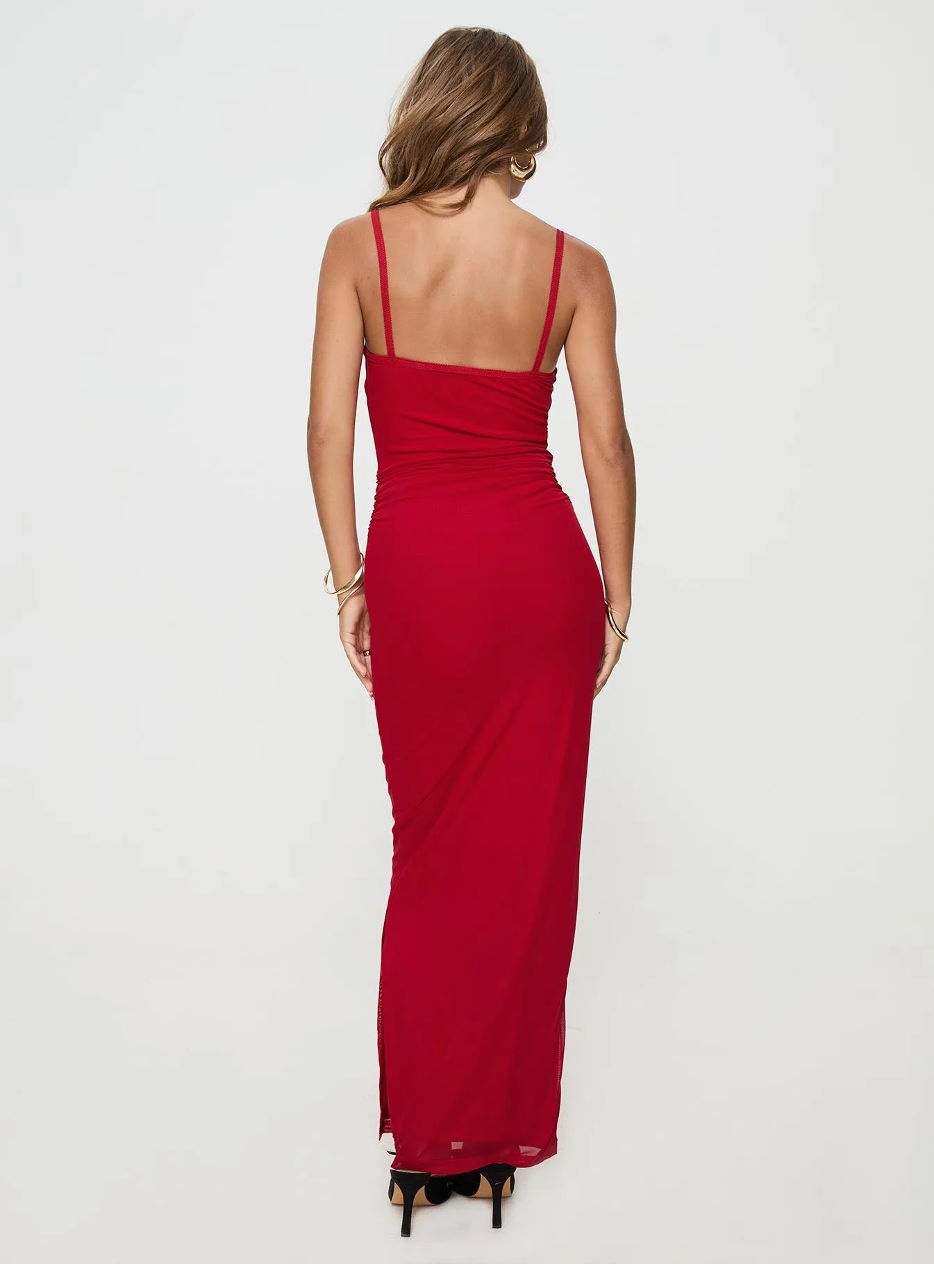 Apolline Maxi Dress Red sold by Princess Polly product image thumbnail 5