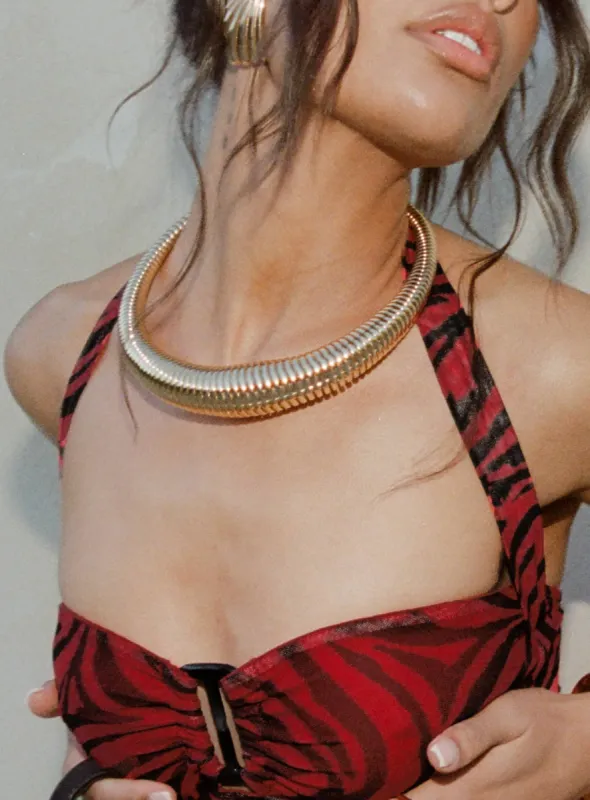 Feyd Necklace Gold sold by Princess Polly
