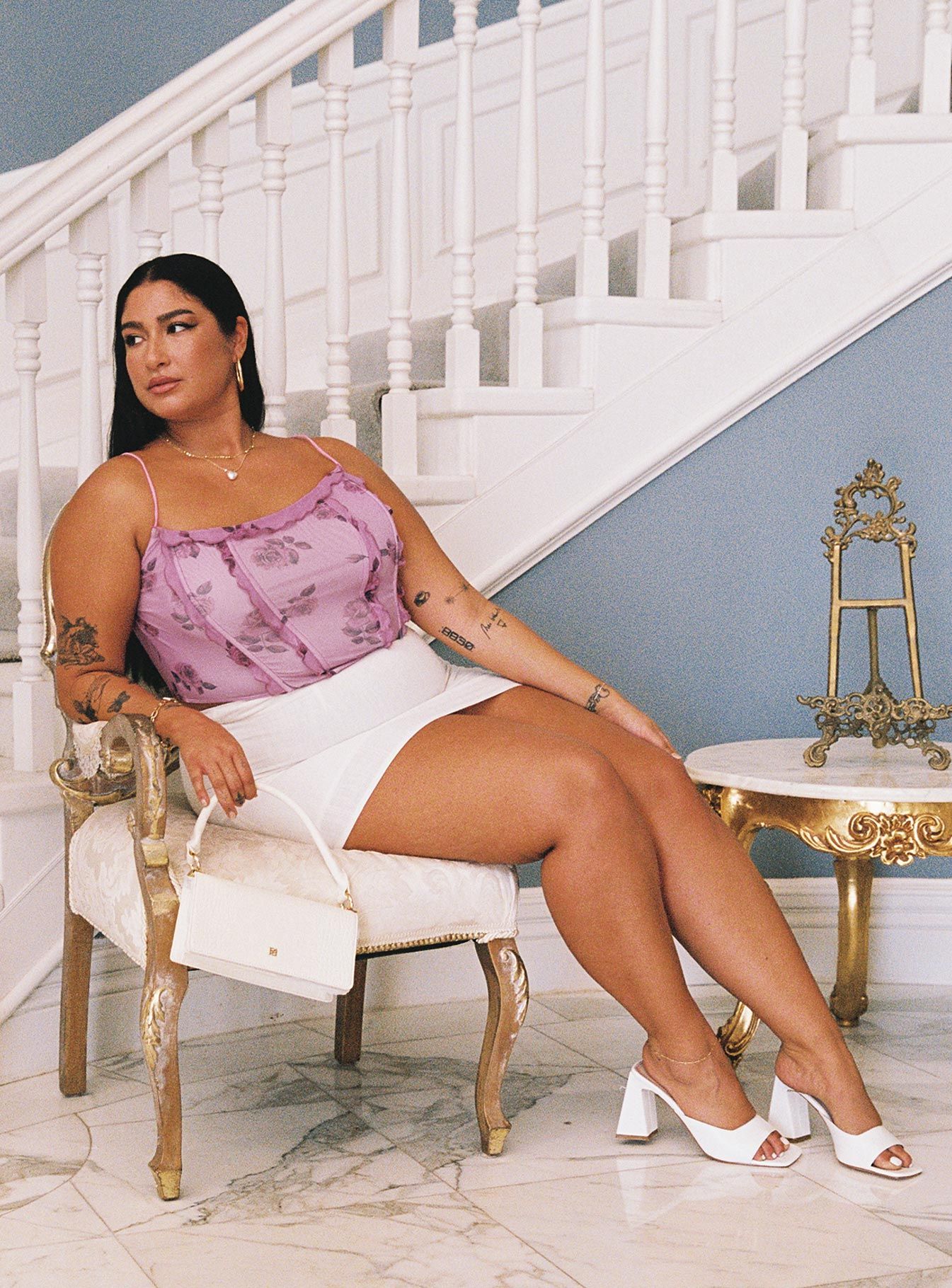 Bilios Rose Corset Pink Curve sold by Princess Polly product image thumbnail 2