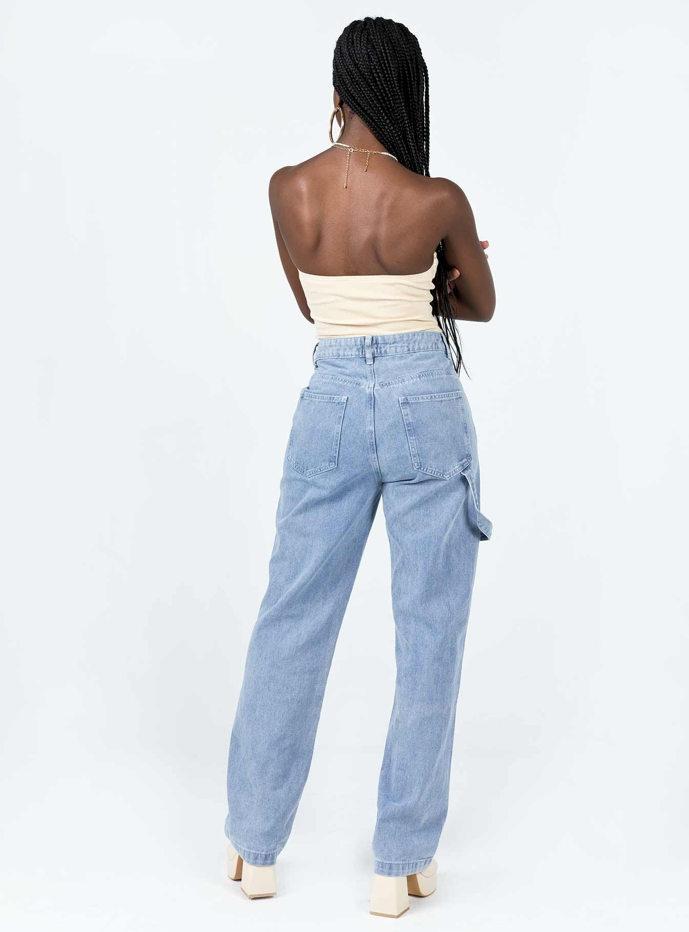 Copeland Jeans Light Wash Denim sold by Princess Polly product image thumbnail 5