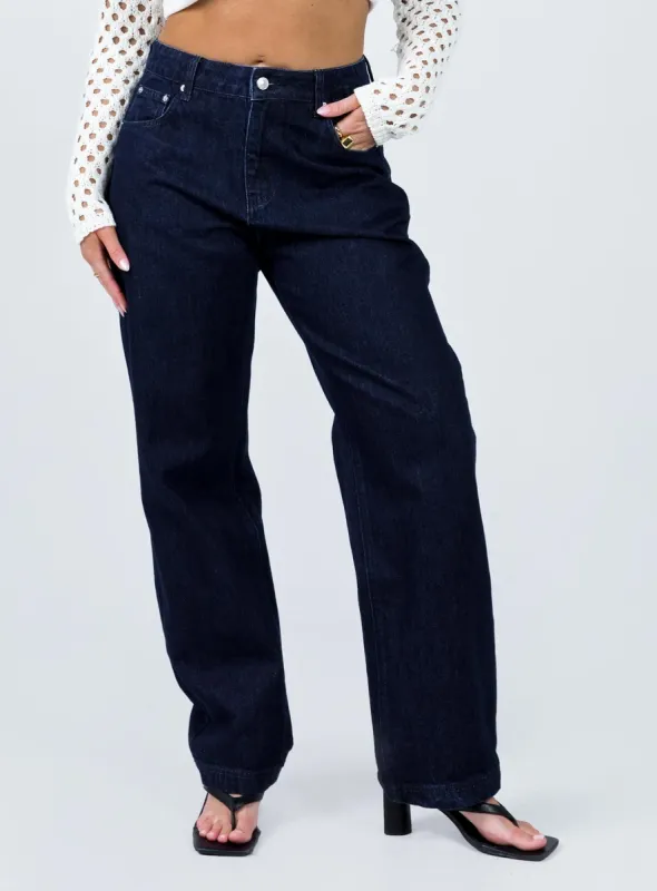 Drago Slouch Jeans Indigo sold by Princess Polly