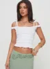 Xavan Top White sold by Princess Polly