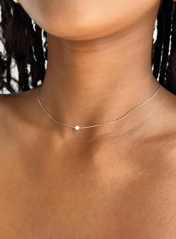 Sawyer Necklace Gold sold by Princess Polly
