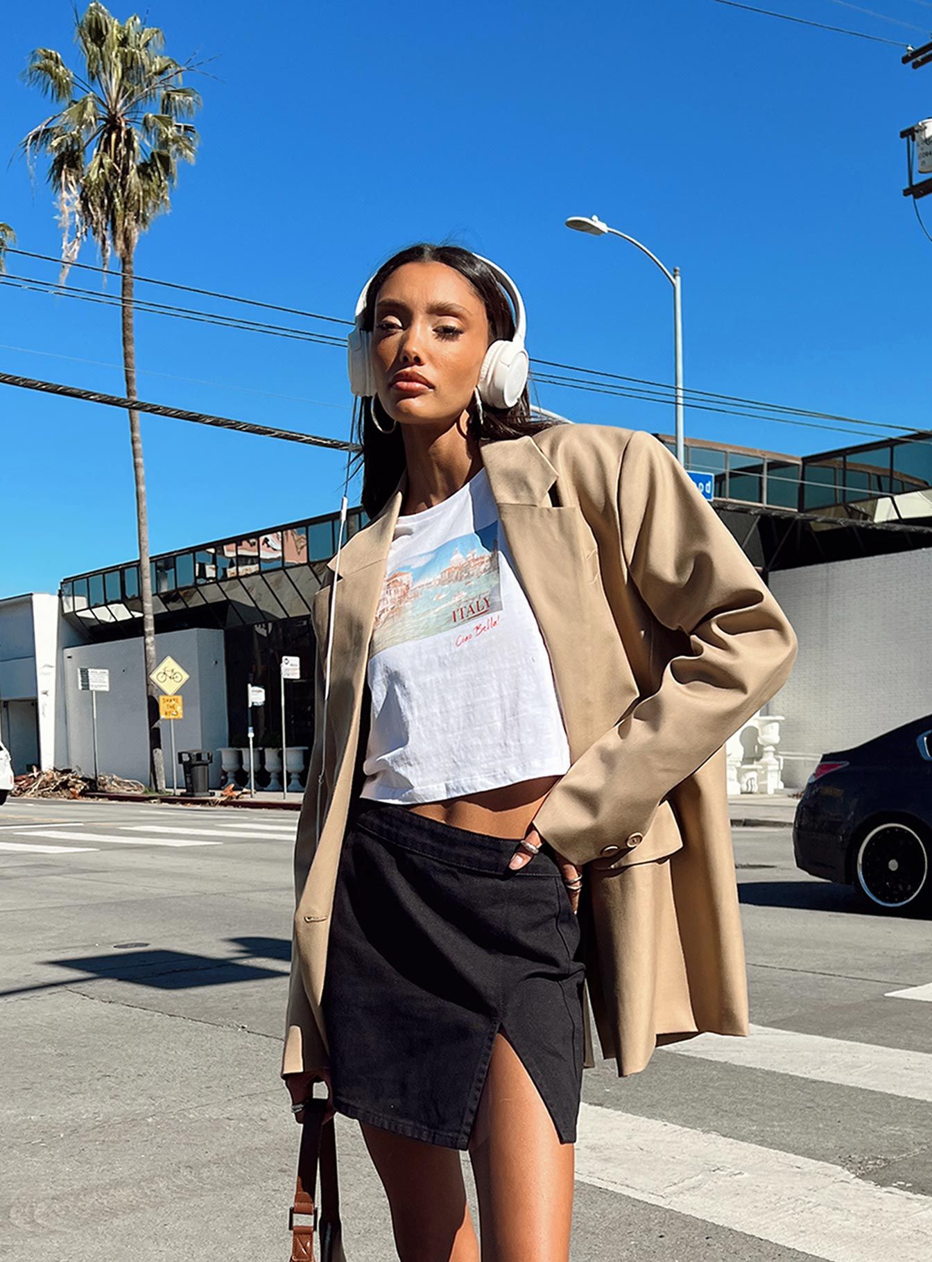 Welcome To The Jungle Blazer Beige sold by Princess Polly product image thumbnail 20