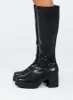 Westcott Knee High Boots Black sold by Princess Polly