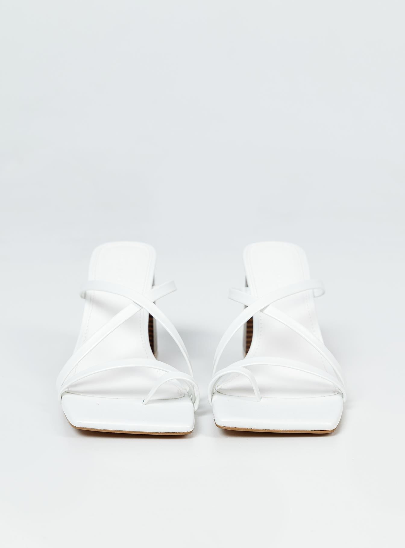 Layla Heels White sold by Princess Polly product image thumbnail 2