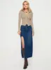 Dellini Long Sleeve Top Beige sold by Princess Polly