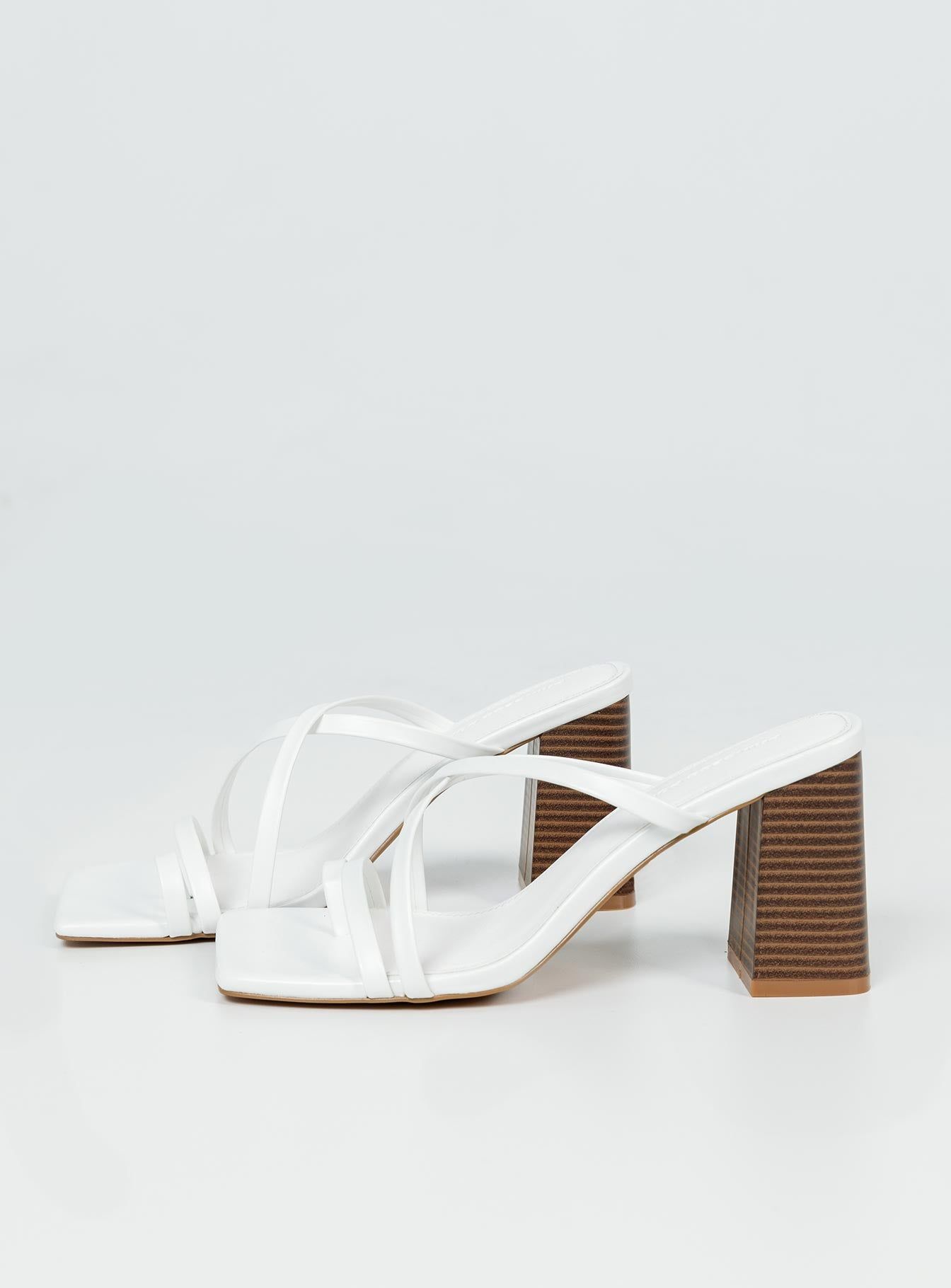 Layla Heels White sold by Princess Polly product image thumbnail 3