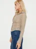Dellini Long Sleeve Top Beige sold by Princess Polly