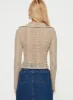 Dellini Long Sleeve Top Beige sold by Princess Polly
