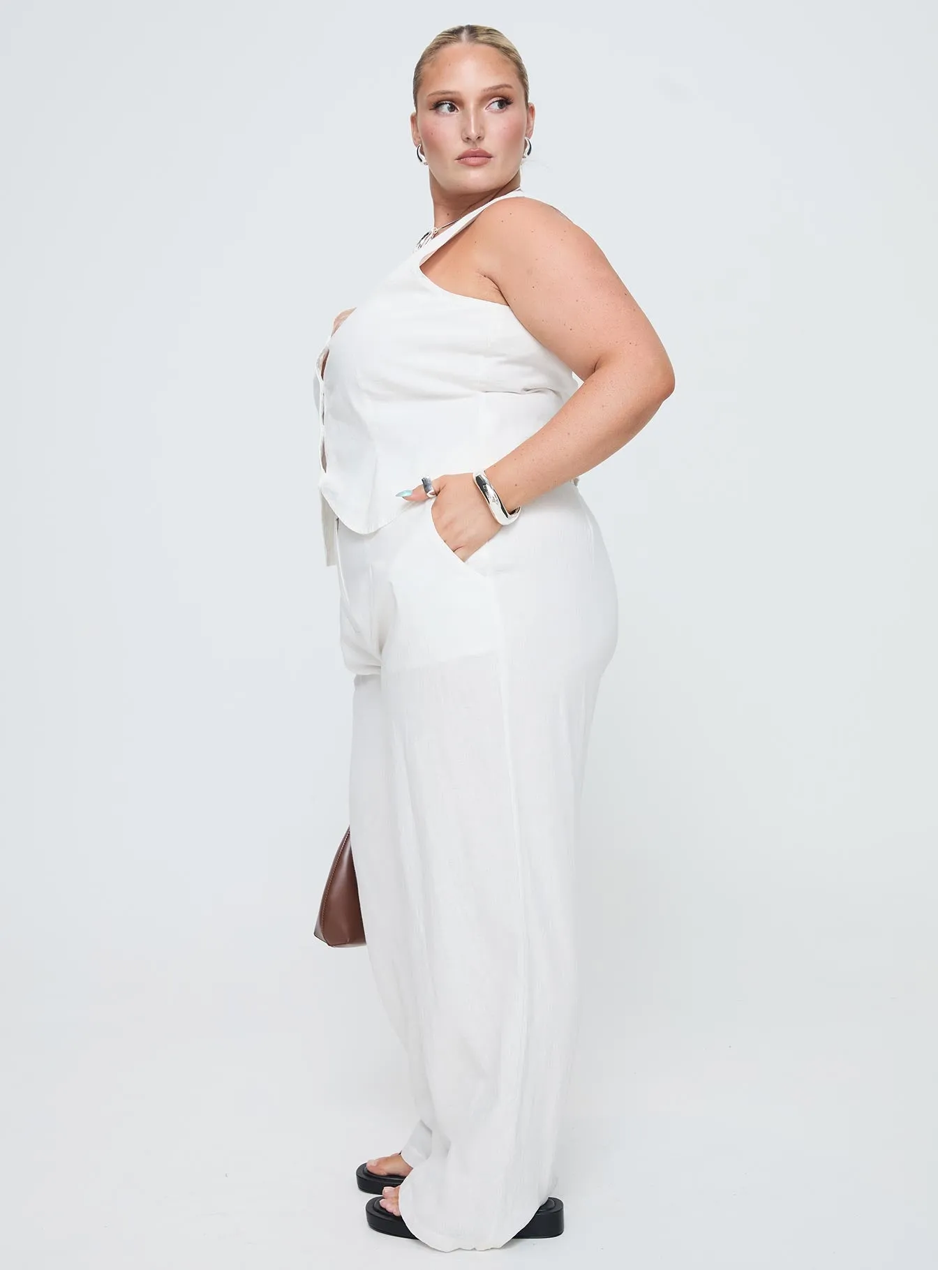 Sofi Pants Natural Curve sold by Princess Polly product image thumbnail 4