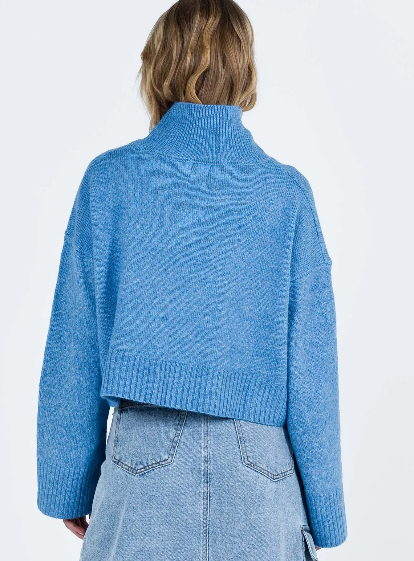 Carrie Jane Sweater Blue sold by Princess Polly product image thumbnail 5