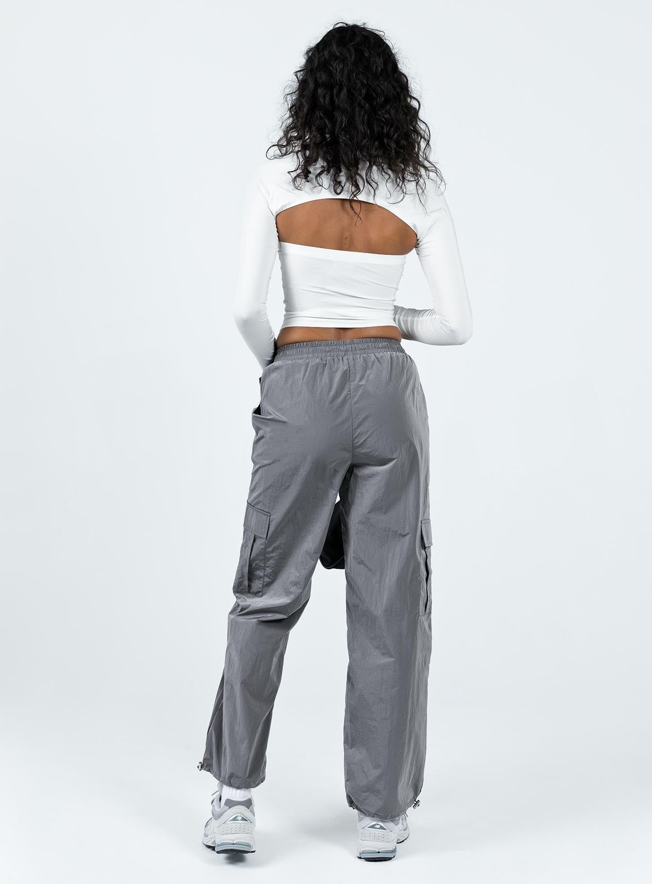 Gama Parachute Pants Grey sold by Princess Polly product image thumbnail 5