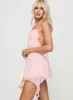 Helion Mini Dress Pink sold by Princess Polly