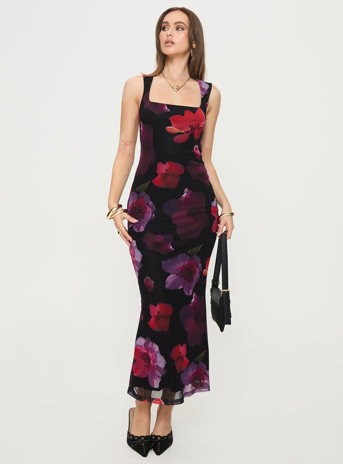 Eviana Maxi Dress Floral sold by Princess Polly product image thumbnail 3