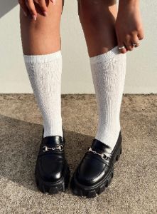 Corden Socks White sold by Princess Polly