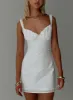 Faucher Mini Dress White sold by Princess Polly