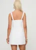 Faucher Mini Dress White sold by Princess Polly