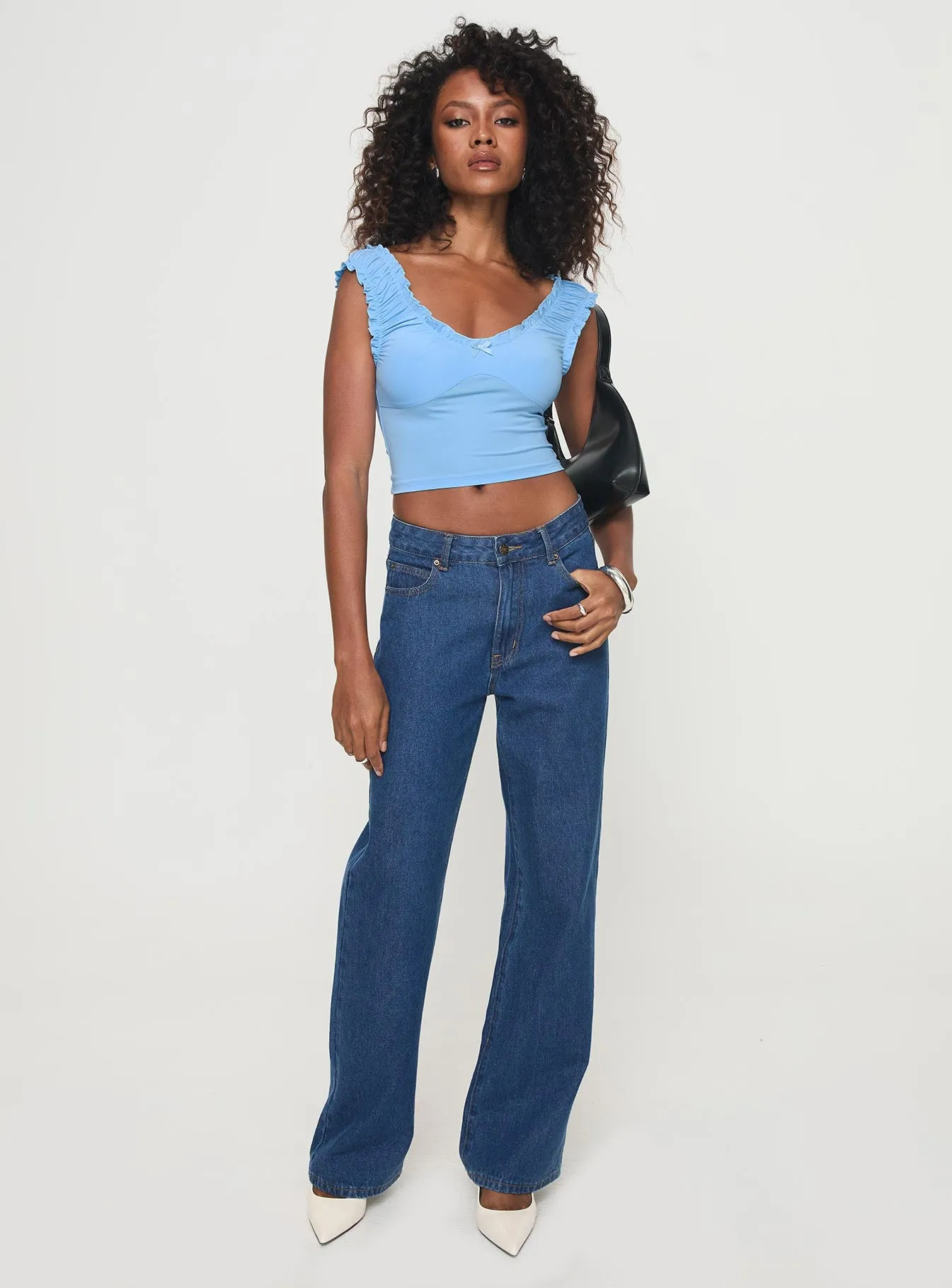 Sharnee Top Blue sold by Princess Polly product image thumbnail 3