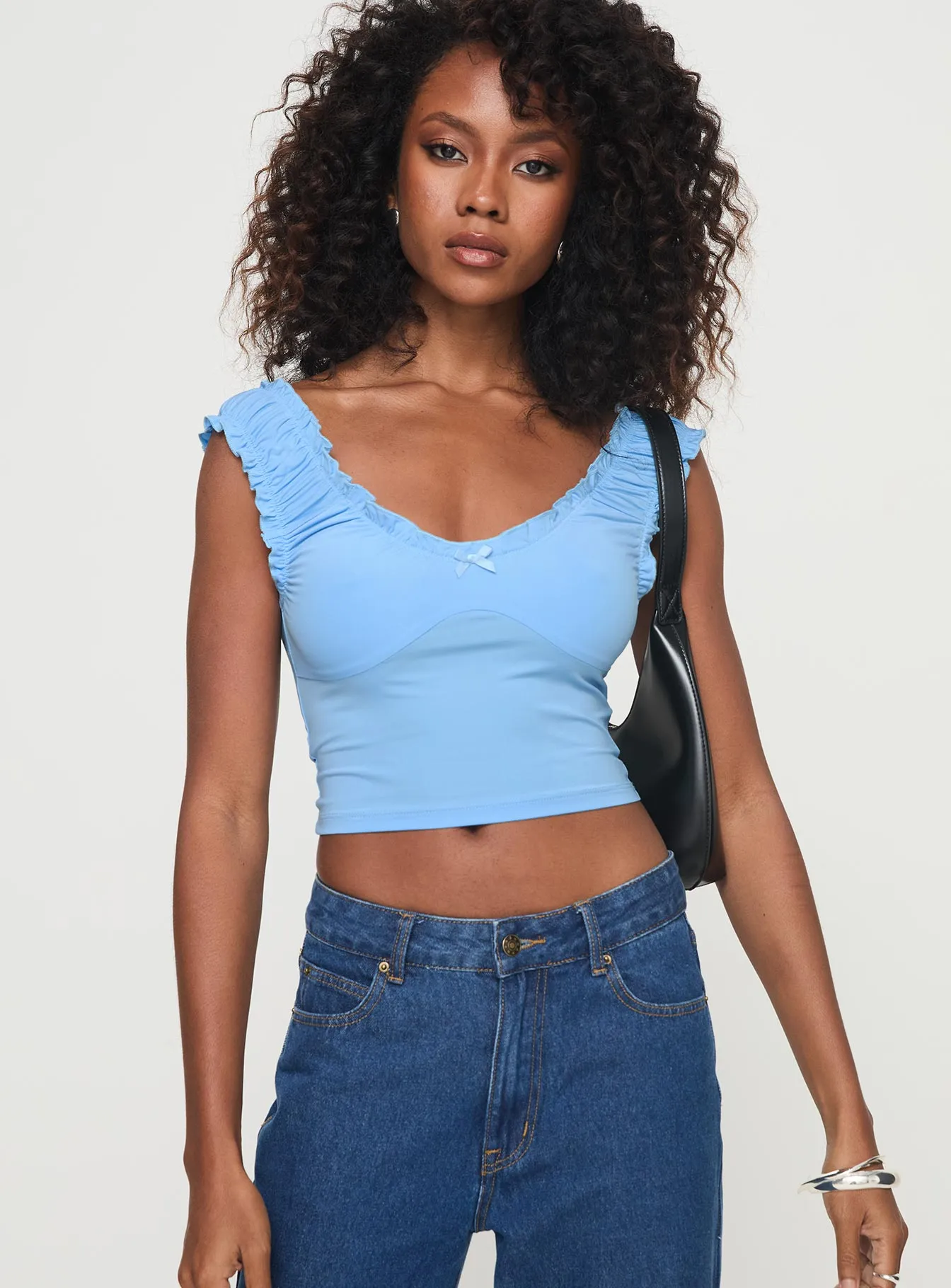 Sharnee Top Blue sold by Princess Polly product image thumbnail 2
