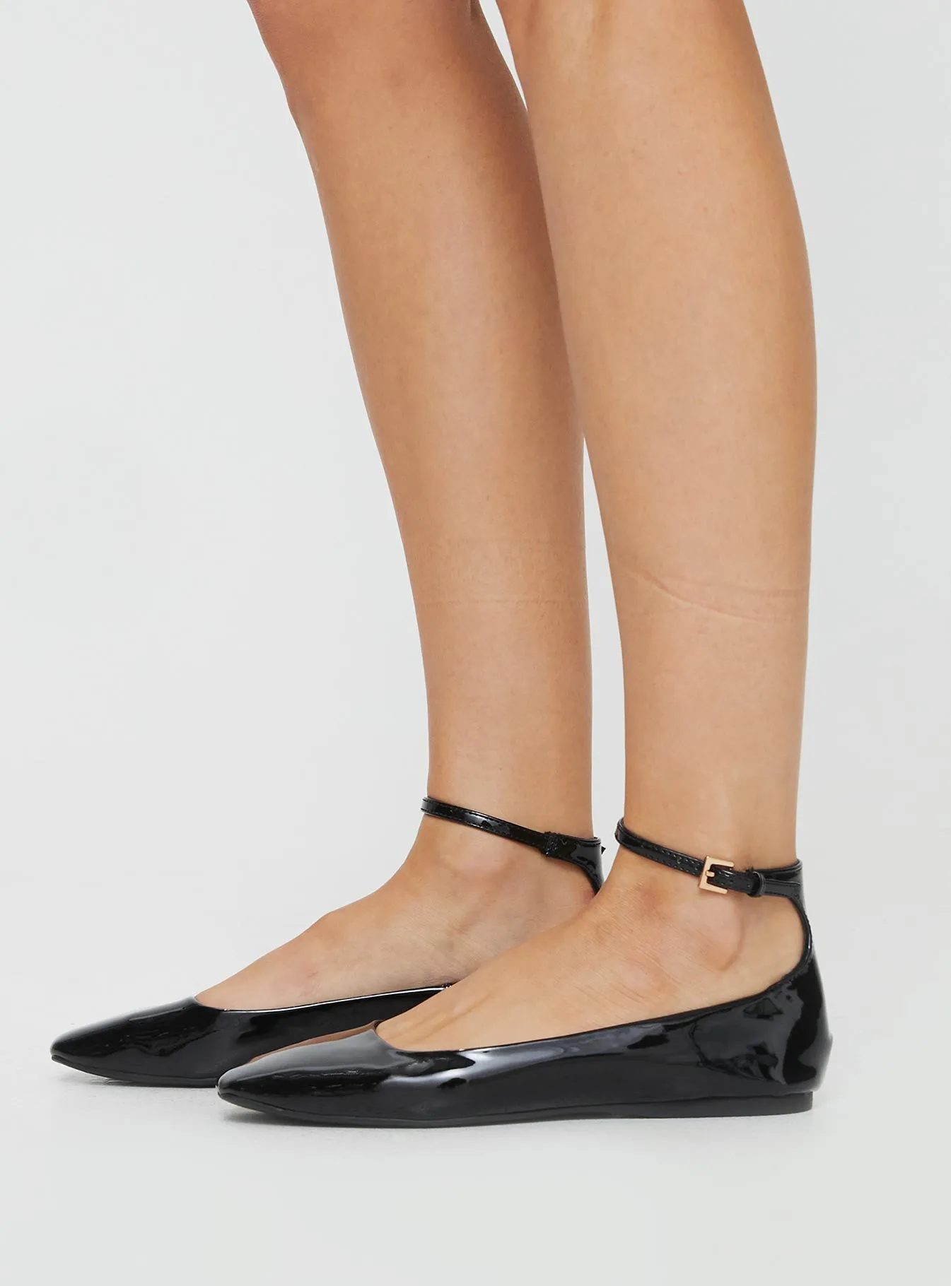 Kynlee Ballet Flats Black sold by Princess Polly product image thumbnail 3