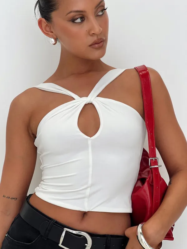 Lugo Top White sold by Princess Polly