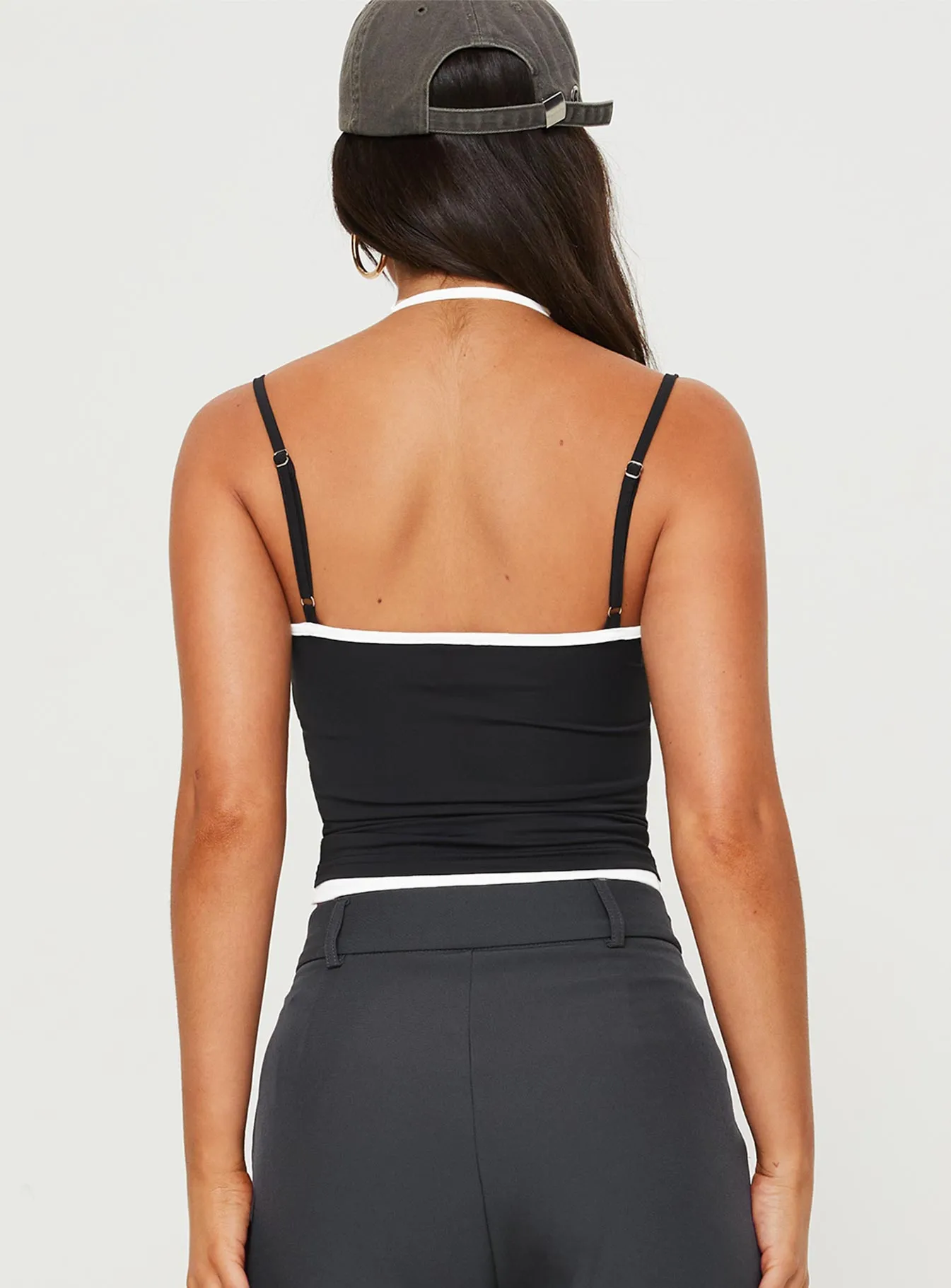 Premier Layered Tank Top Black sold by Princess Polly product image thumbnail 5