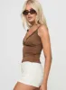 Biline Top Brown sold by Princess Polly