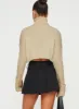 Kinzlee Mini Skirt Black Tall sold by Princess Polly