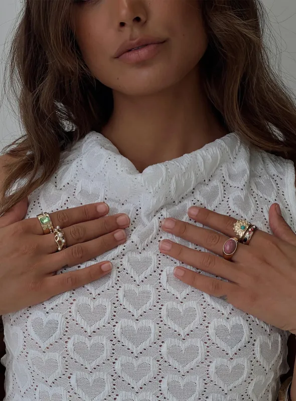 Jaxx Ring Pack Gold sold by Princess Polly