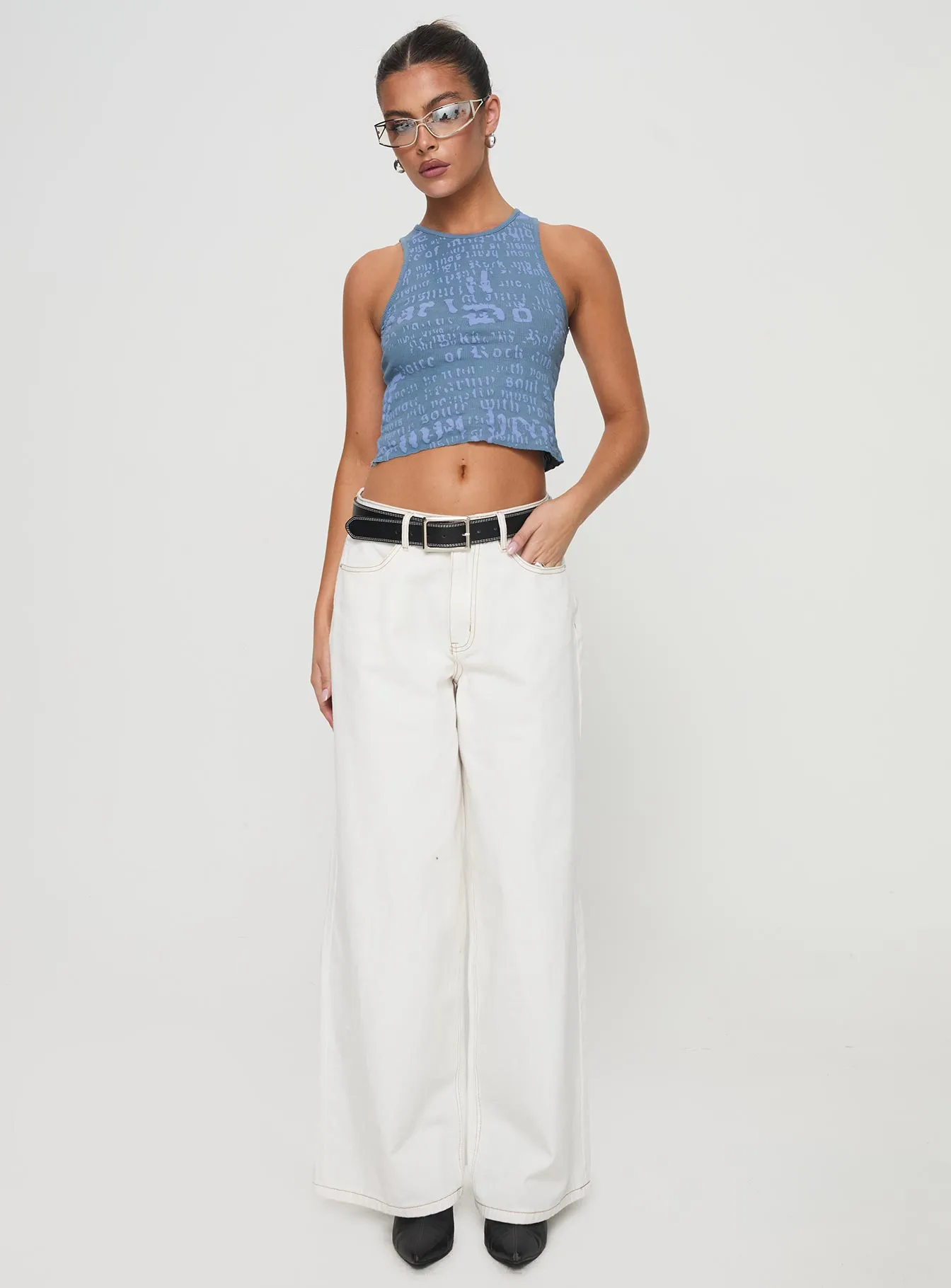 Abdiel Top Blue sold by Princess Polly product image thumbnail 3