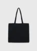 Faustine Bow Tote Bag Black / Pink sold by Princess Polly