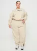 Princess Polly Track Pants Block / Cursive Text Stone Curve sold by Princess Polly
