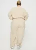 Princess Polly Track Pants Block / Cursive Text Stone Curve sold by Princess Polly