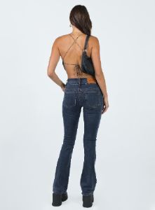 Kurnell Low Rise Slim Jeans Denim sold by Princess Polly