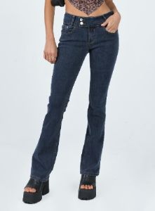 Kurnell Low Rise Slim Jeans Denim sold by Princess Polly