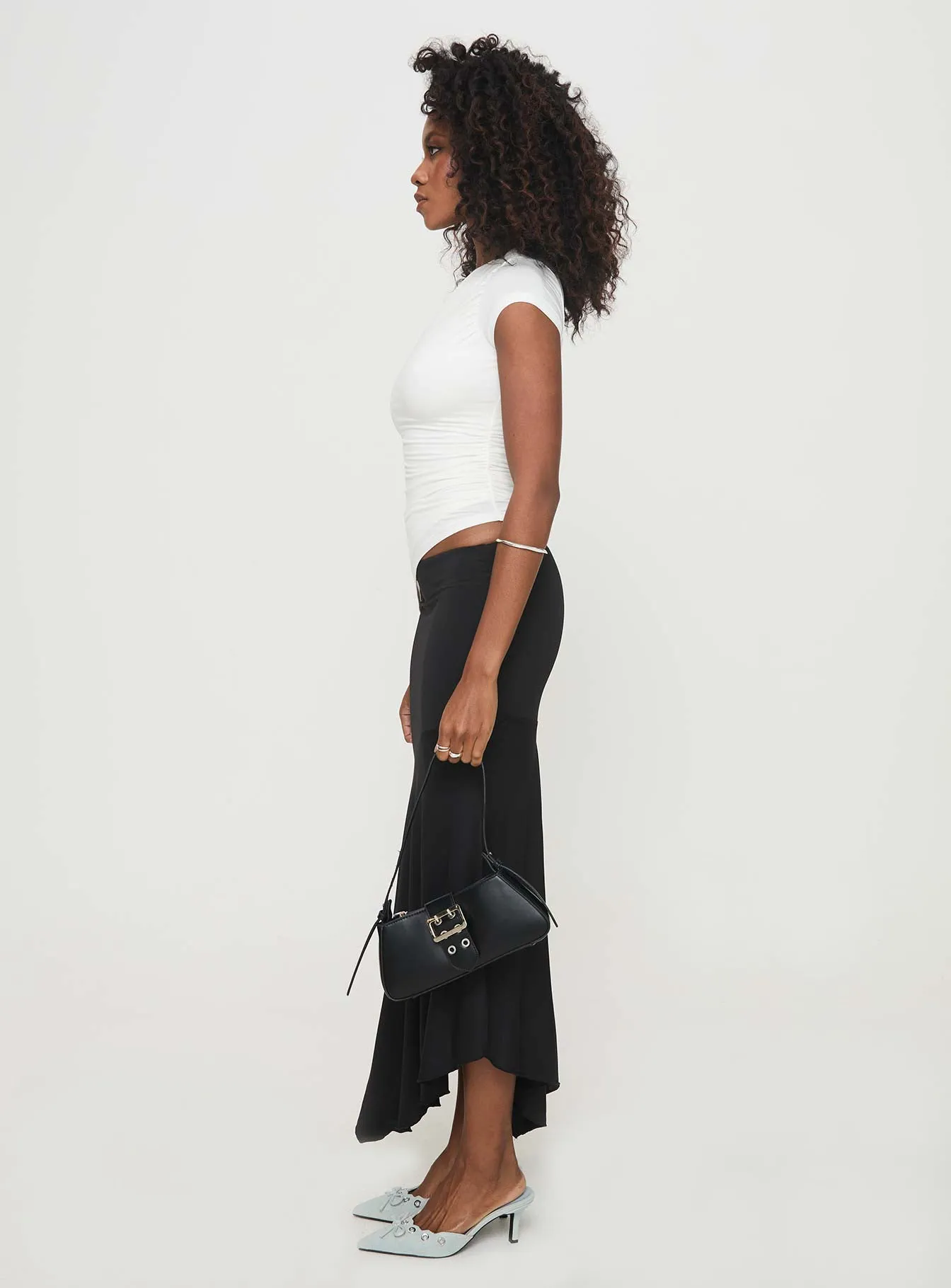 Dreamberry Maxi Skirt Black sold by Princess Polly product image thumbnail 4