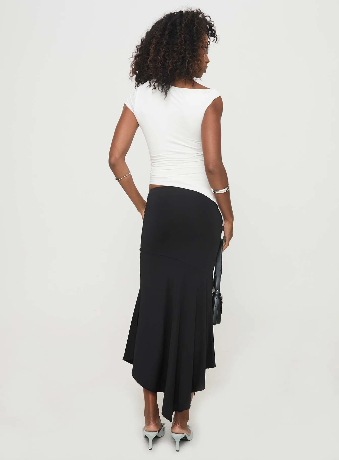 Dreamberry Maxi Skirt Black sold by Princess Polly product image thumbnail 5