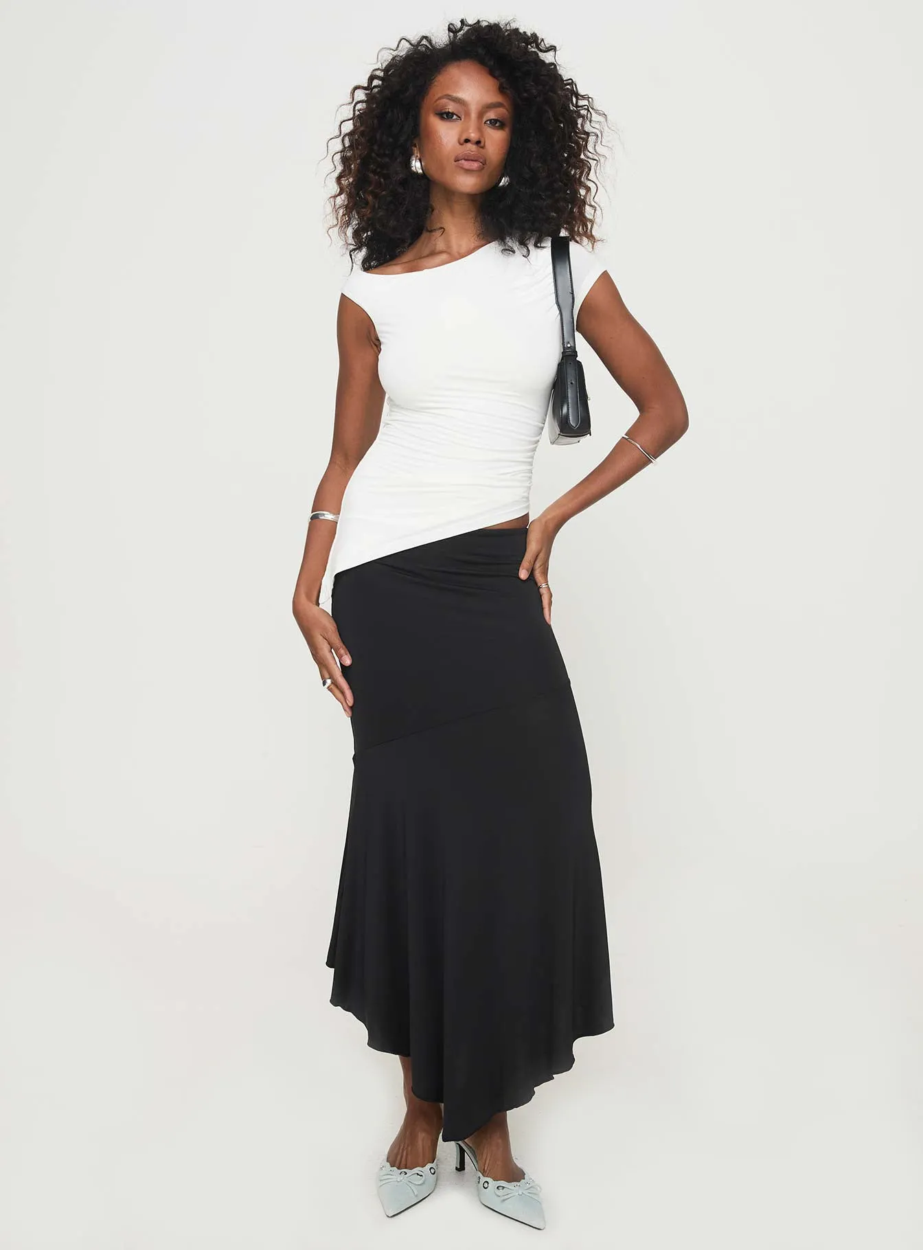 Dreamberry Maxi Skirt Black sold by Princess Polly product image thumbnail 2