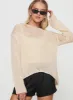 Protea Knit Sweater Beige sold by Princess Polly