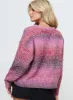 Pomery Cable Knit Sweater Ombre Pink sold by Princess Polly