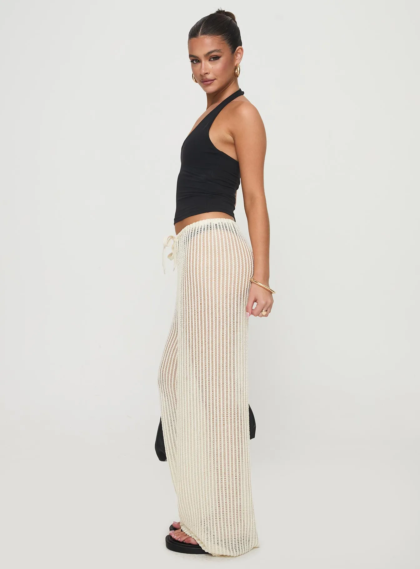 Darcie Knit Pants Beige sold by Princess Polly product image thumbnail 4