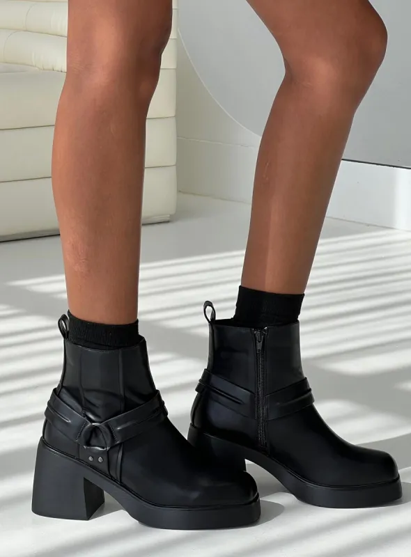 Bishop Boots Black sold by Princess Polly