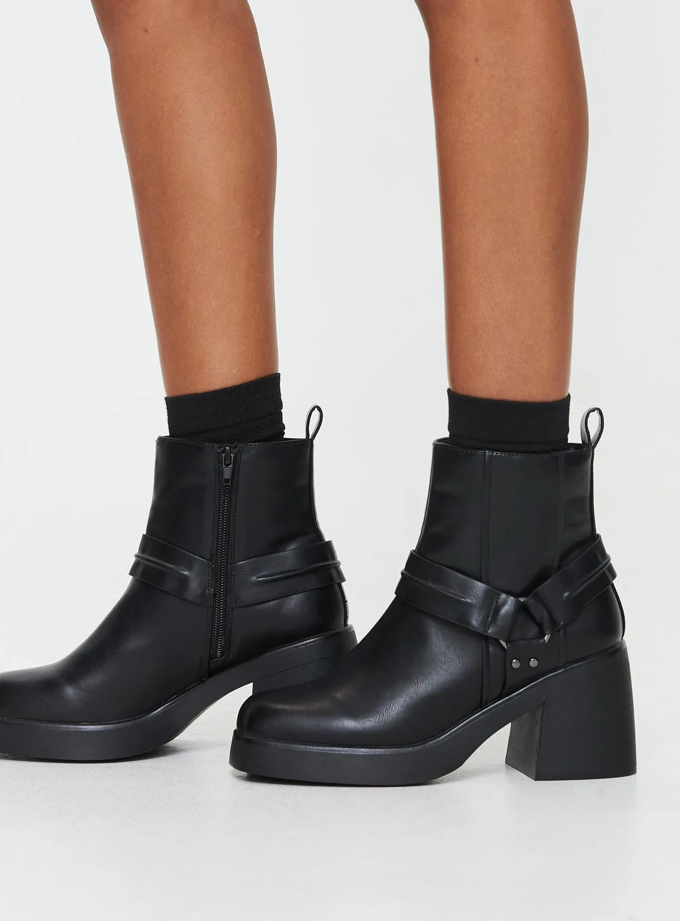 Bishop Boots Black sold by Princess Polly product image thumbnail 3