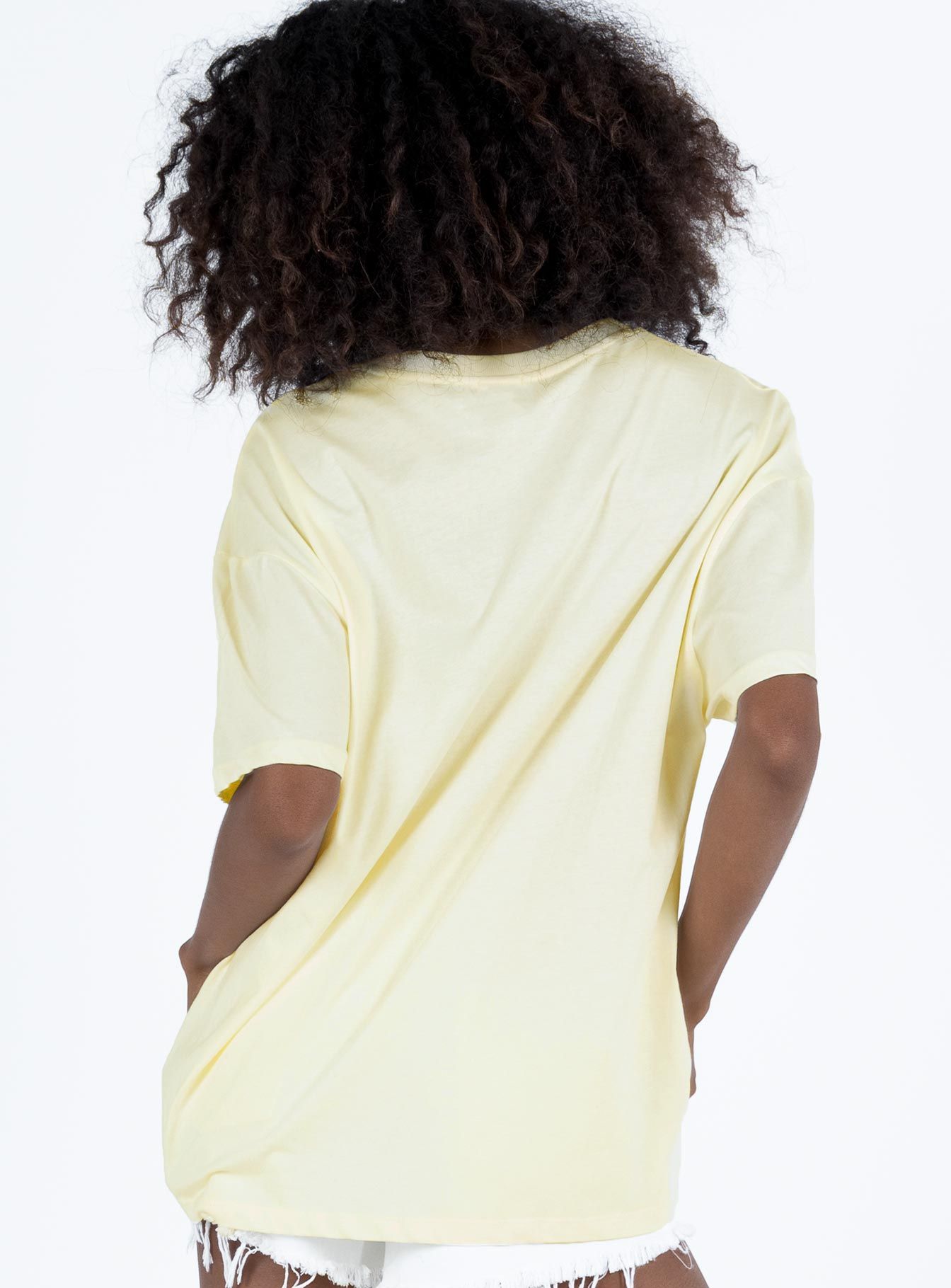 Aloha Oversized Tee Ivory sold by Princess Polly product image thumbnail 5
