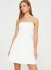 Ostro Strapless Mini Dress White sold by Princess Polly