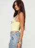Dos Fitted Cami Yellow sold by Princess Polly